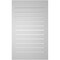 Ekena Millwork Vertical Surface Mount PVC Gable Vent: Functional, w/ 2"W x 1-1/2"P Brickmould Frame, 22"W x 36"H GVPVE22X3602SF - alternate 2